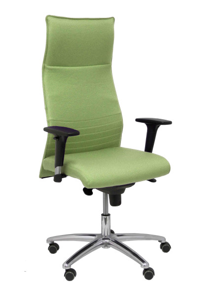 SILLON PIQUERAS Y CRESPO ALBACETE DIRECCION USO INTENSIVO 8H BRAZOS REGULABLES MECANISMO SINCRO TAPIZADO BALI VERDE OLIVA