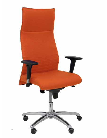 SILLON PIQUERAS Y CRESPO ALBACETE DIRECCION USO INTENSIVO 8H BRAZOS REGULABLES MECANISMO SINCRO TAPIZADO BALI NARANJA OSCURO