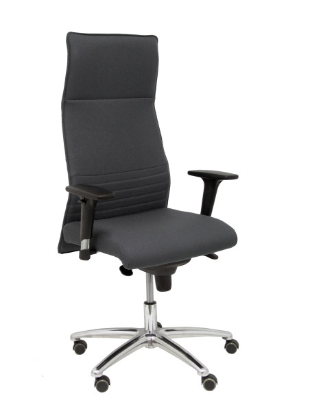 SILLON PIQUERAS Y CRESPO ALBACETE DIRECCION USO INTENSIVO 8H BRAZOS REGULABLES MECANISMO SINCRO TAPIZADO BALI GRIS OSCURO