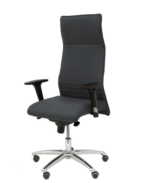 SILLON PIQUERAS Y CRESPO ALBACETE DIRECCION USO INTENSIVO 8H BRAZOS REGULABLES MECANISMO SINCRO TAPIZADO BALI GRIS OSCURO