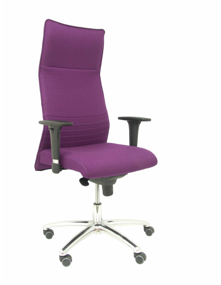 SILLON PIQUERAS Y CRESPO ALBACETE DIRECCION USO INTENSIVO 8H BRAZOS REGULABLES MECANISMO SINCRO TAPIZADO BALI COLOR MORADO