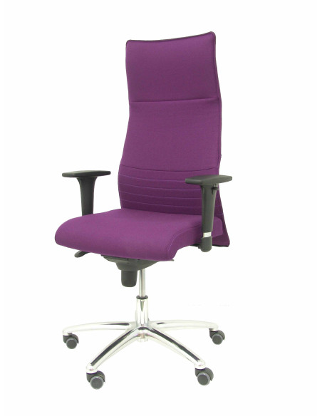 SILLON PIQUERAS Y CRESPO ALBACETE DIRECCION USO INTENSIVO 8H BRAZOS REGULABLES MECANISMO SINCRO TAPIZADO BALI COLOR MORADO