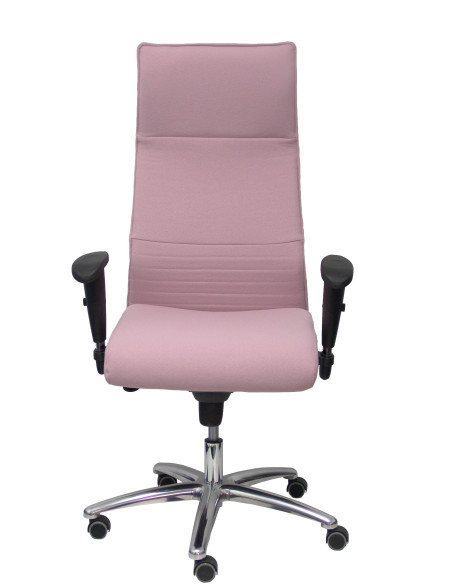 SILLON PIQUERAS Y CRESPO ALBACETE DIRECCION USO INTENSIVO 8H BRAZOS REGULABLES MECANISMO SINCRO TAPIZADO BALI ROSA PALIDO