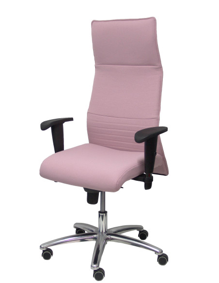 SILLON PIQUERAS Y CRESPO ALBACETE DIRECCION USO INTENSIVO 8H BRAZOS REGULABLES MECANISMO SINCRO TAPIZADO BALI ROSA PALIDO