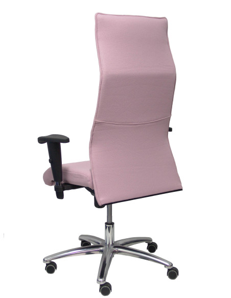 SILLON PIQUERAS Y CRESPO ALBACETE DIRECCION USO INTENSIVO 8H BRAZOS REGULABLES MECANISMO SINCRO TAPIZADO BALI ROSA PALIDO