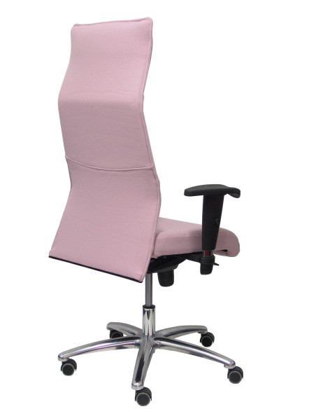 SILLON PIQUERAS Y CRESPO ALBACETE DIRECCION USO INTENSIVO 8H BRAZOS REGULABLES MECANISMO SINCRO TAPIZADO BALI ROSA PALIDO
