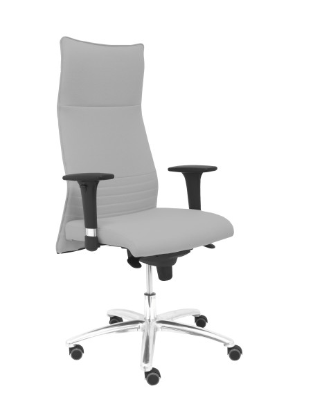 SILLON PIQUERAS Y CRESPO ALBACETE DIRECCION USO INTENSIVO 8H BRAZOS REGULABLES MECANISMO SINCRO TAPIZADO BALI GRIS