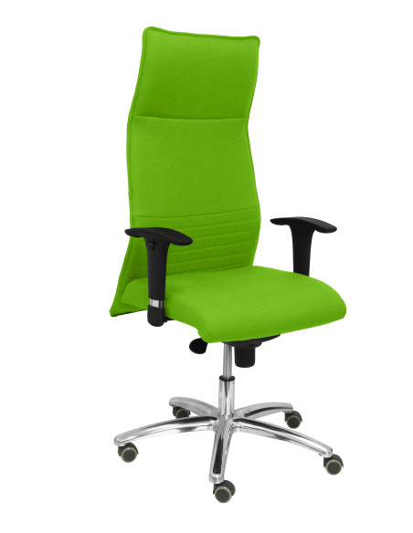 SILLON PIQUERAS Y CRESPO ALBACETE DIRECCION USO INTENSIVO 8H BRAZOS REGULABLES MECANISMO SINCRO TAPIZADO  BALI PISTACHO