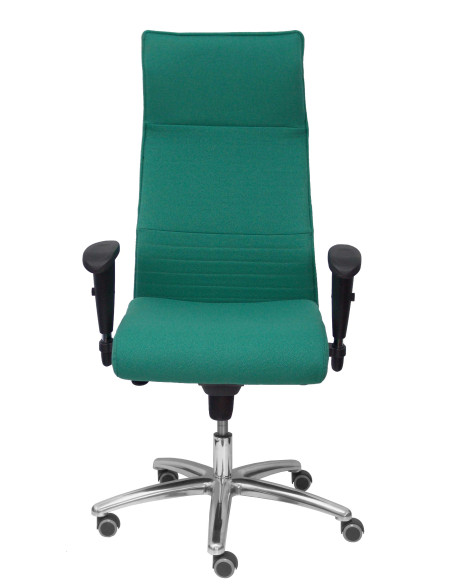 SILLON PIQUERAS Y CRESPO ALBACETE DIRECCION USO INTENSIVO 8H BRAZOS REGULABLES MECANISMO SINCRO TAPIZADO  BALI VERDE