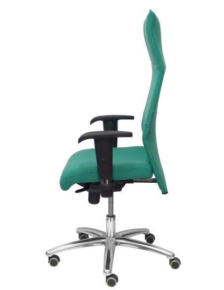 SILLON PIQUERAS Y CRESPO ALBACETE DIRECCION USO INTENSIVO 8H BRAZOS REGULABLES MECANISMO SINCRO TAPIZADO  BALI VERDE
