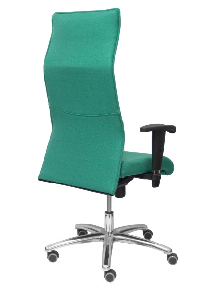 SILLON PIQUERAS Y CRESPO ALBACETE DIRECCION USO INTENSIVO 8H BRAZOS REGULABLES MECANISMO SINCRO TAPIZADO  BALI VERDE