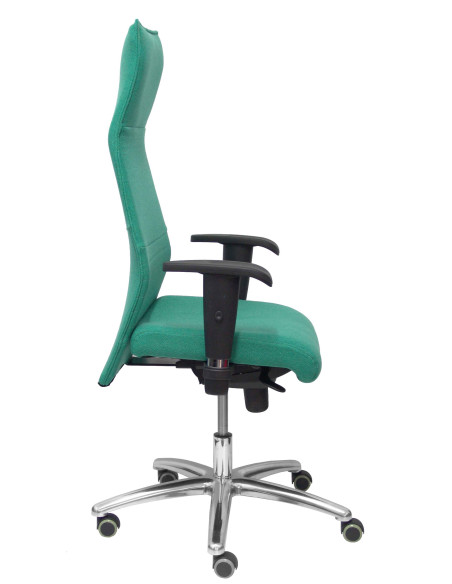 SILLON PIQUERAS Y CRESPO ALBACETE DIRECCION USO INTENSIVO 8H BRAZOS REGULABLES MECANISMO SINCRO TAPIZADO  BALI VERDE