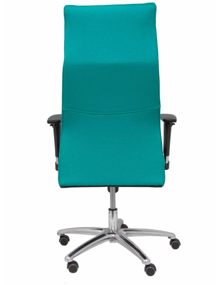 SILLON PIQUERAS Y CRESPO ALBACETE DIRECCION USO INTENSIVO 8H BRAZOS REGULABLES MECANISMO SINCRO TAPIZADO BALI VERDE TURQUESA