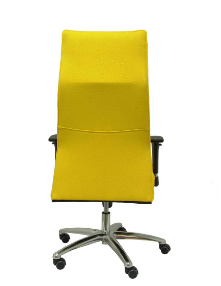 SILLON PIQUERAS Y CRESPO ALBACETE DIRECCION USO INTENSIVO 8H BRAZOS REGULABLES MECANISMO SINCRO TAPIZADO BALI AMARILLO