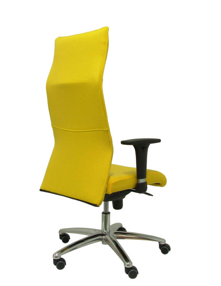 SILLON PIQUERAS Y CRESPO ALBACETE DIRECCION USO INTENSIVO 8H BRAZOS REGULABLES MECANISMO SINCRO TAPIZADO BALI AMARILLO
