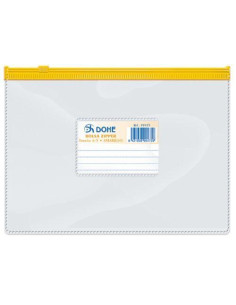 BOLSA MULTIUSOS DOHE CON CIERRE ZIPPER A5