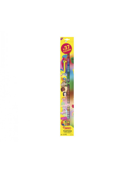 ESTUCHE 37 BARRAS PLASTILINA JOVI 15gr