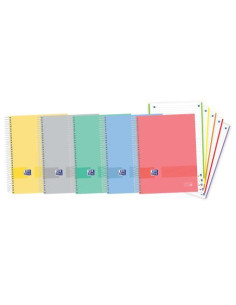 CUADERNO OXFORD EUROPEANBOOK 5 OXFORD&YOU A4 120h HORIZONTAL COLORES VIVOS