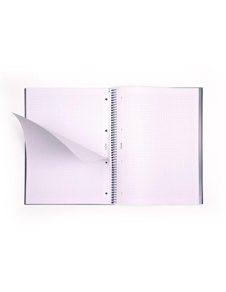 MILAN LIBRETA CON ESPIRAL A4 80H PAPEL 95GR CUADRICULADO 5X5MM SERIE 1918 VERDE