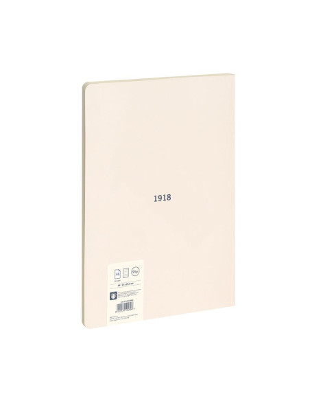 LIBRETA MILAN 430 serie 1918 A4 48h HORIZONTAL 95g BEIGE
