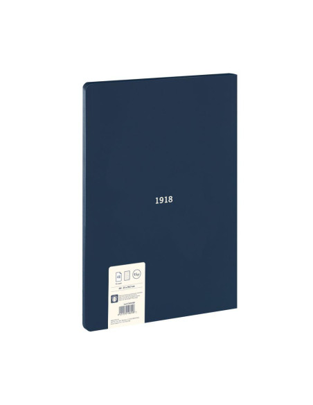 LIBRETA MILAN 430 serie 1918 A4 48h HORIZONTAL 95g AZUL