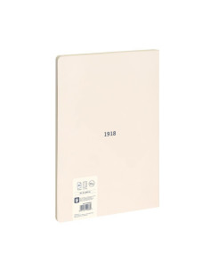 MILAN LIBRETA ENCOLADA A4 48H PAPEL 95GR CUADRICULADO SERIE 1918 BEIGE 2