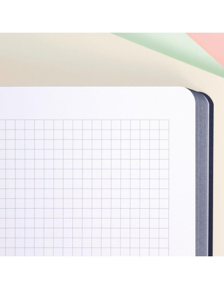 LIBRETA MILAN 430 serie 1918 A4 48h CUADRIC5x5 95g BEIGE