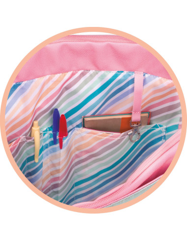 TOTE BAG OXFORD COLORBLOCK