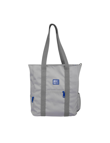 MOCHILA-BOLSO OXFORD B-TRENDY GRIS