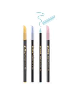 ESTUCHE 4 ROTULADORES EDDING 1200 GLITTER PASTEL 2