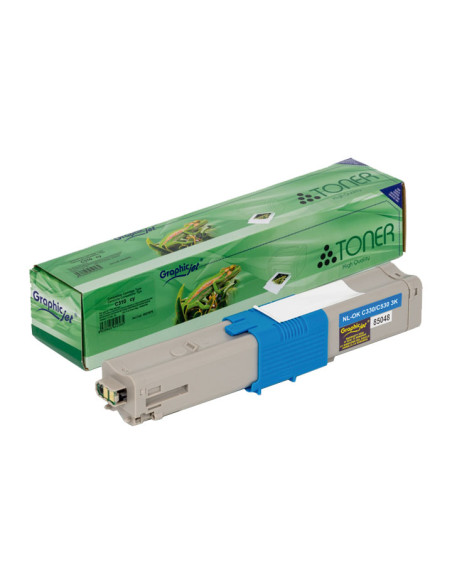 TÓNER GRAPHICJET OKI C 310DN CIAN