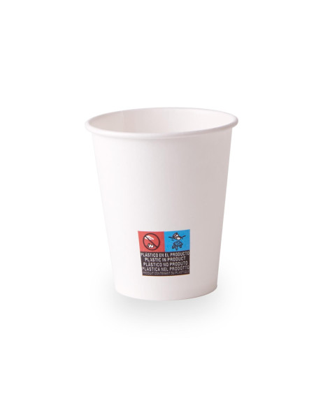 BOLSA 50 VASOS DE CARTÓN NUPIK NATURGO 195cc