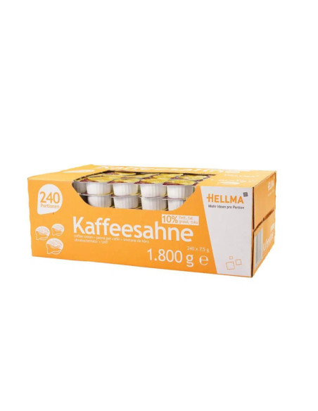 CAJA 240 CÁPSULAS CREMA DE CAFÉ HELLMA 75gr