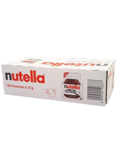 CAJA 120 TARRINAS NUTELLA 15gr