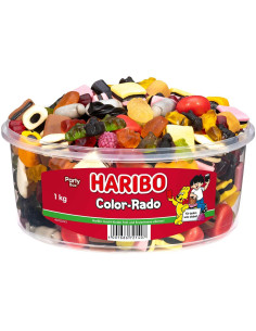 BOTE GOLOSINAS SURTIDAS HARIBO COLOR-RADO 1Kg
