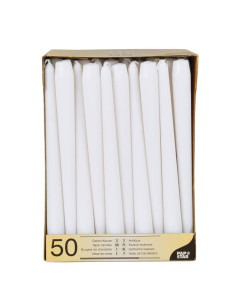 CAJA 50 VELAS PAPSTAR 25cm