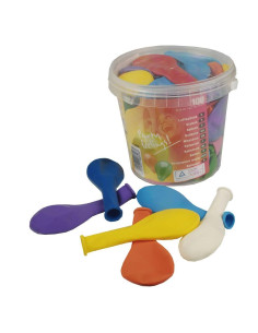 BOTE 100 GLOBOS PAPSTAR 22cm
