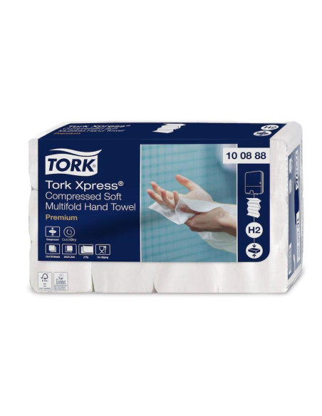 CAJA 12 PAQUETES DE TOALLAS TORK XPRESS