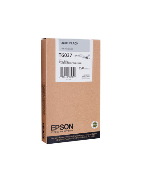 CARTUCHO INKJET EPSON T603500 STYLUS PRO 7800788098009880 CIAN CLARO 220ML