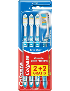 PACK 22 CEPILLO DENTAL COLGATE EXTRA CLEAN