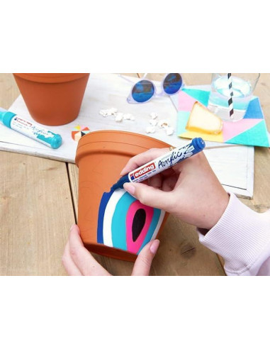 PACK 5 MARCADORES ACRÍLICO EDDING 5100 FESTIVO