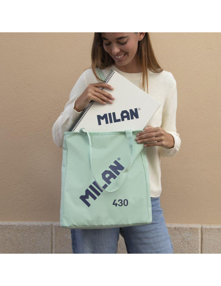 MILAN BOLSO SHOPPER COLECCIÓN 430 SINCE 1918 VERDE