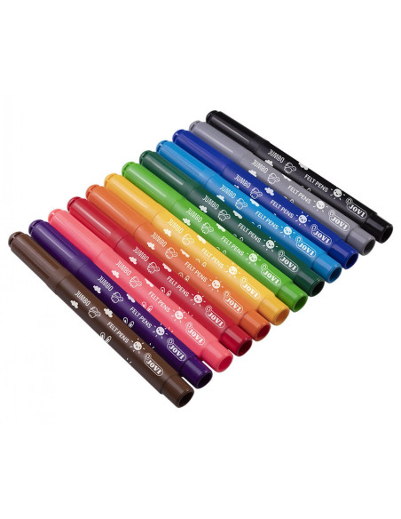 JOVI ROTULADORES MAXI COLORES SURTIDOS BOTE 48 UD
