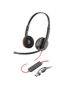 AURICULAR POLY BLACKWIRE 3220 STEREO