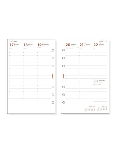 FINOCAM RECAMBIO ANUAL OPEN R599 500-117X181MM SVV 2025