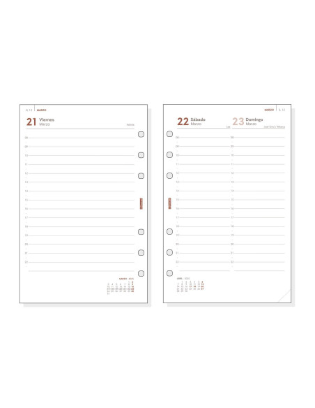 FINOCAM RECAMBIO ANUAL OPEN R598 500-117X181MM 1DP 2025