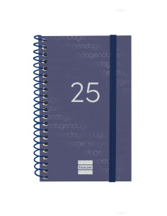 FINOCAM AGENDA ANUAL YEAR ESPIRAL E3-79X127MM SVH AZUL 2025