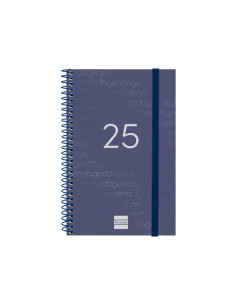 FINOCAM AGENDA ANUAL YEAR ESPIRAL E5-117X181MM SVH AZUL 2025