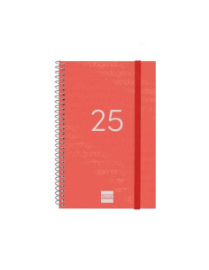 FINOCAM AGENDA ANUAL YEAR ESPIRAL E5-117X181MM SVH ROJO 2025