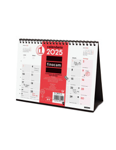 FINOCAM CALENDARIO DE SOBREMESA PARA ESCRIBIR S-210X150MM NEUTRO 2025